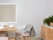  WW 35mm Timber Venetian Blind - White Birch