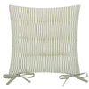 Hahei Stripe Chair Pad - Olive