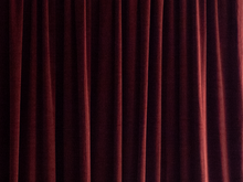  Remy Recycled Velvet Fabric - Russet