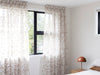 Bayside Sheer Readymade Curtains - Earth