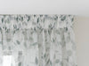 Bayside Sheer Readymade Curtains - Sage