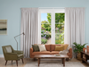 Montrose Lined Pencil Pleat Curtains - Cloud