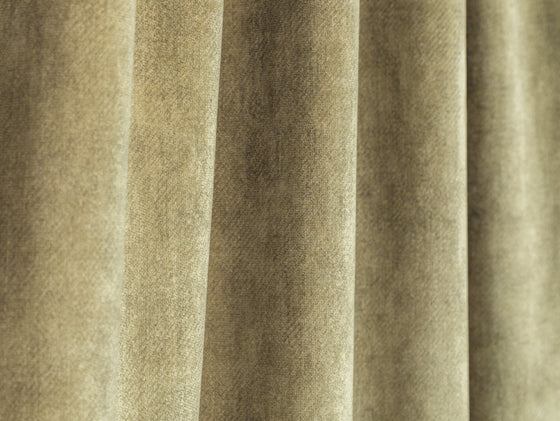 Glenorchy Velvet Recycled Ready Made Curtains - Olive