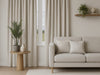 Linoa Blockout Lined Pencil Pleat Curtains - Stonepath