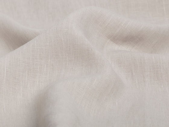 100% Linen Lined Natural Pencil Pleat Curtains