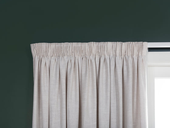 Montrose Lined Pencil Pleat Curtains - Cloud