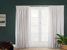  Montrose Lined Pencil Pleat Curtains - Cloud