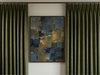 Montrose Lined Pencil Pleat Curtains - Olive