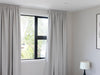 Omaha Blockout Pencil Pleat Curtains - Shell