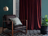Remy Recycled Velvet Fabric - Russet