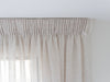 Rhapsody Sheer Readymade Curtains - Parchment