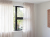 Rhapsody Sheer Readymade Curtains - Parchment