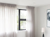 Rhapsody Sheer Readymade Curtains - Warm Grey
