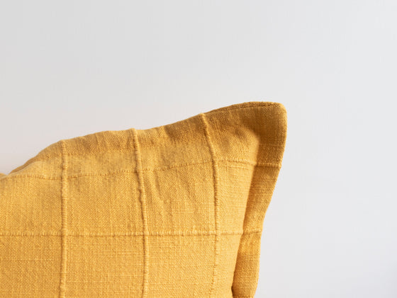 San Pedro Filled Cushion - 	Mustard
