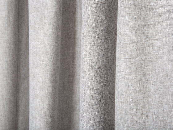 Wanaka Blockout Pencil Pleat Curtains - Granite