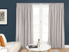 Wanaka Blockout Pencil Pleat Curtains - Granite