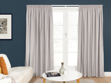  Wanaka Blockout Pencil Pleat Curtains - Granite