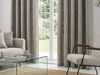 Long Bay Blockout Lined Pencil Pleat Curtains - Clay