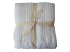 Bronte White Throw