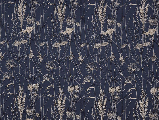 Charnwood Midnight Fabric - Harvey Furnishings