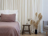 Linen Lined White Pencil Pleat Curtains - Harvey Furnishings