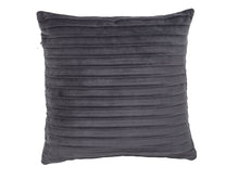  Pintuck Velvet Grey Cushion Cover