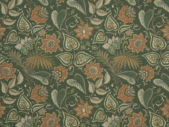 Silk Road Spruce Fabric