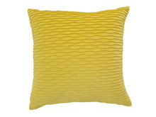  Wave Velvet Lemon Cushion Cover