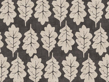  Oak Leaf Ebony Fabric