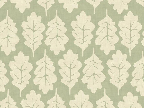 Oak Leaf Lemongrass Fabric