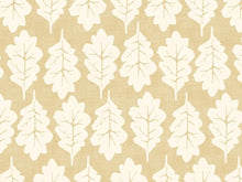  Oak Leaf Ochre Fabric