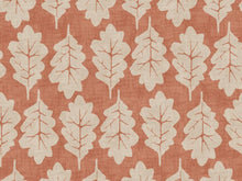  Oak Leaf Paprika Fabric