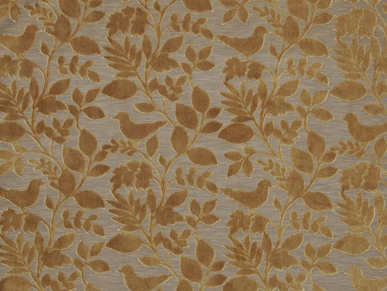 Orchard Birds Buttercup Fabric