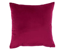 Super Soft Velvet Cushion Cover Raspberry 